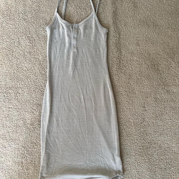 Grey bodycon tanktop dress from Aritzia - Picture 1 of 2